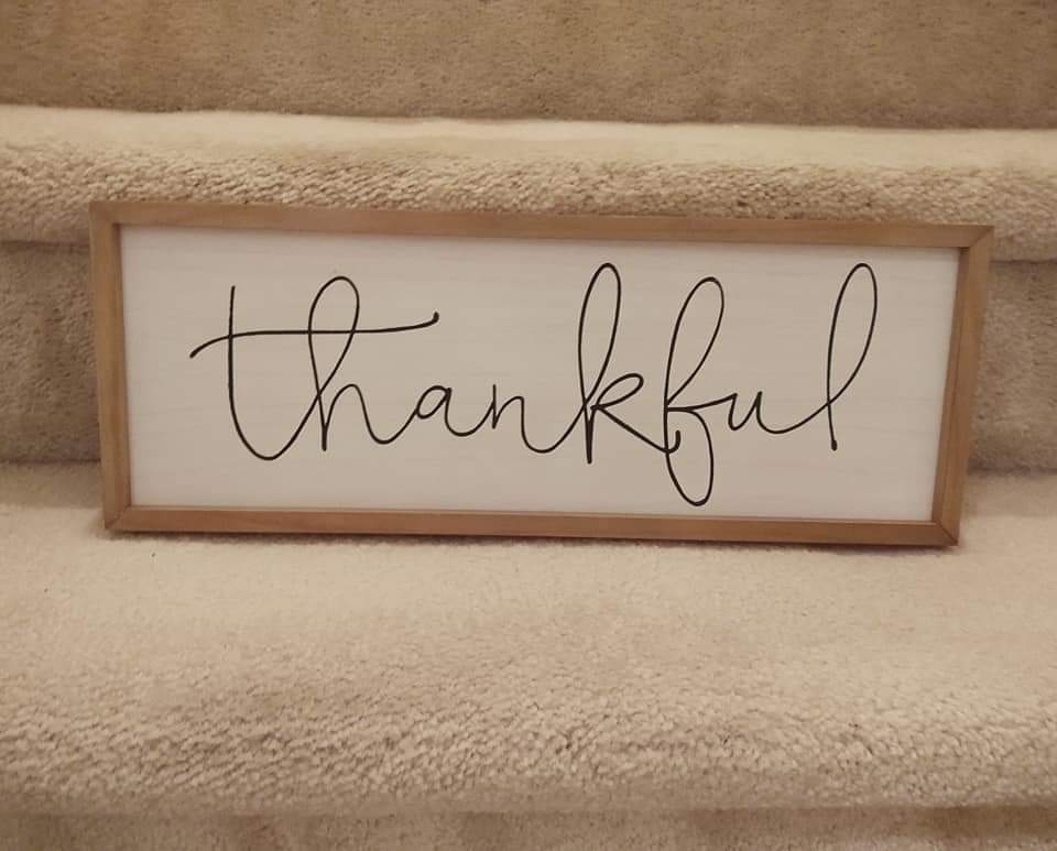 Thankful Sign