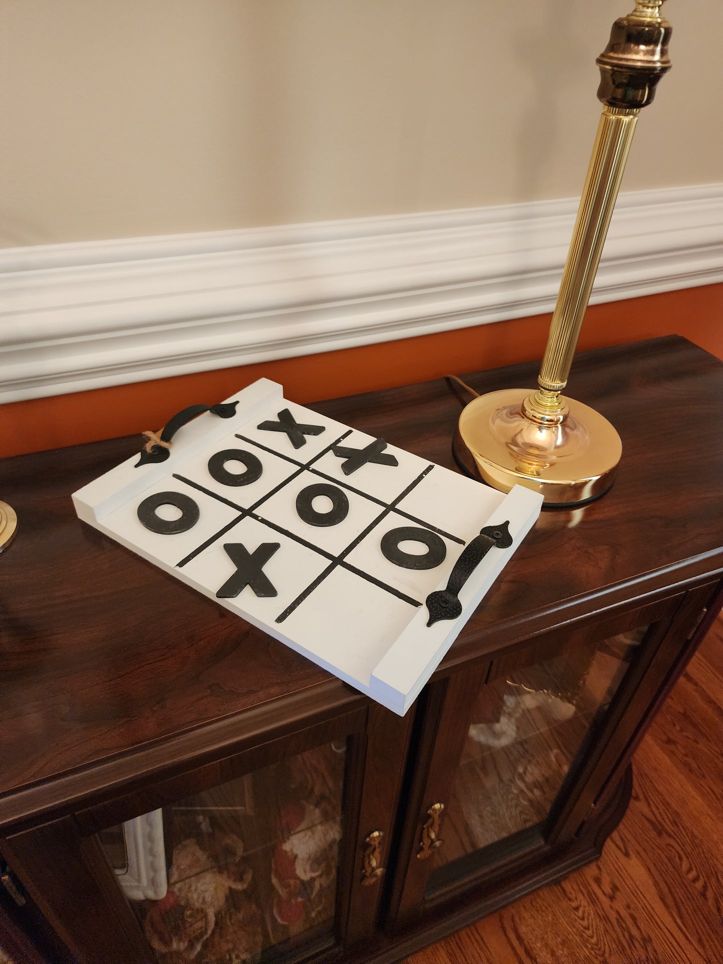 Wooden Tic-Tac-Toe Game