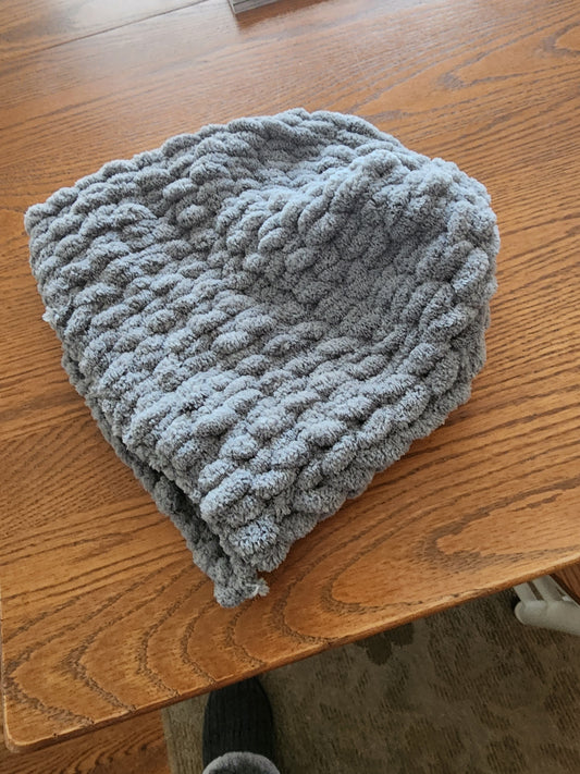 Dark Gray Beanie Hat