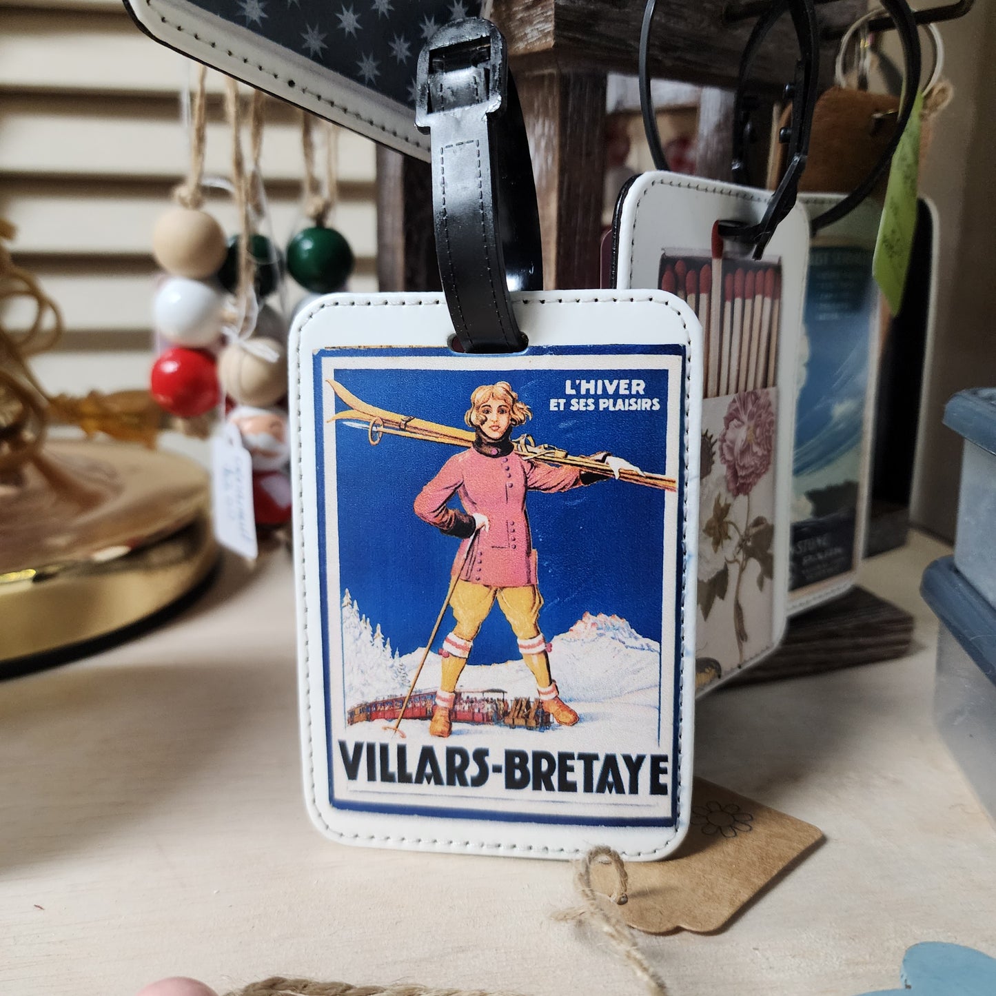 Vintage Matchbox Luggage Tags