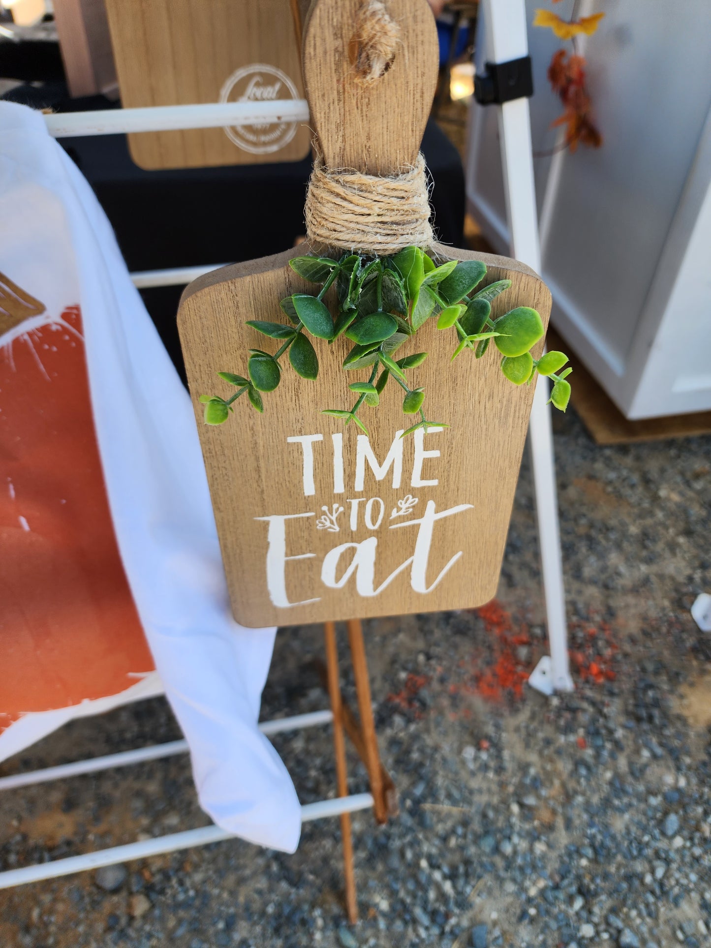 Time to Eat Decorative Cutting Board