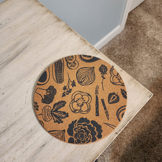 Veggie Cork Trivet