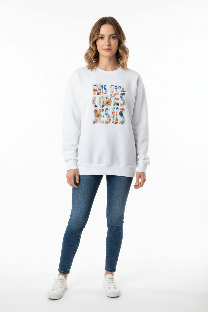 This Girl Loves Jesus Sweatshirt
