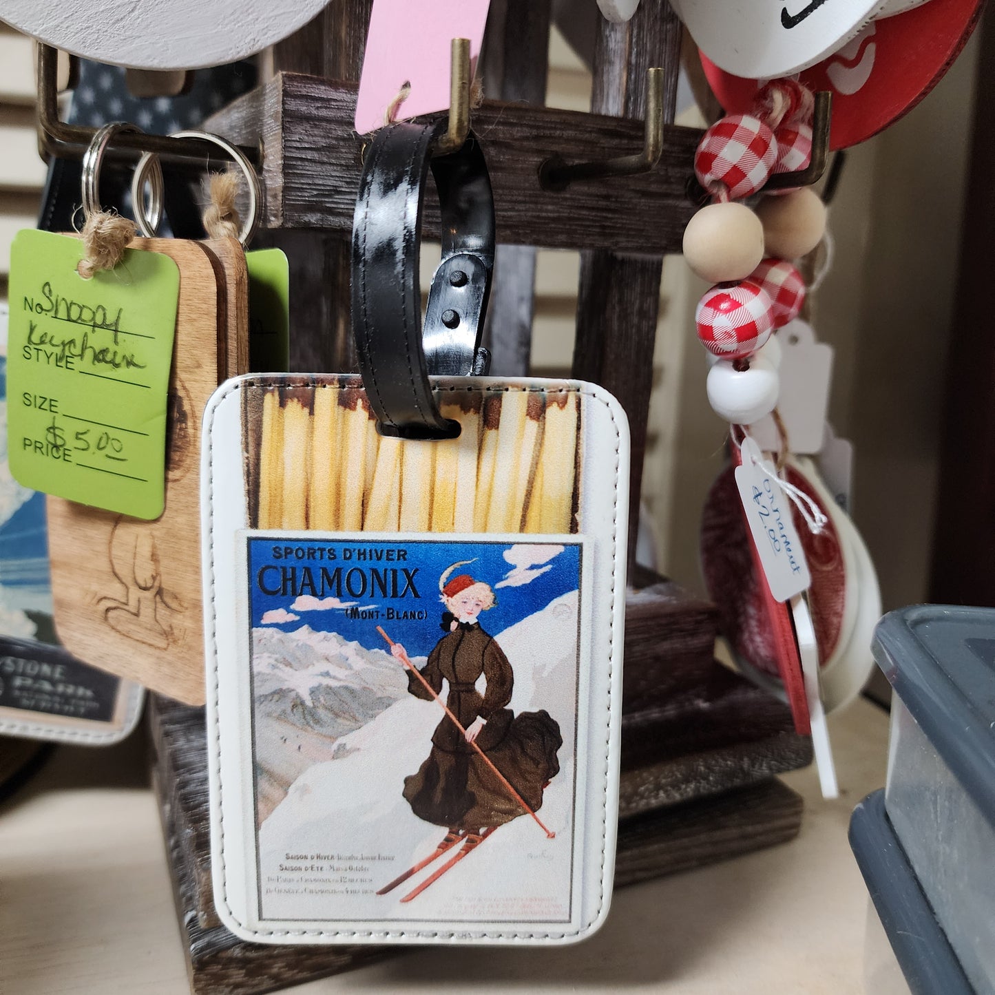 Vintage Matchbox Luggage Tags