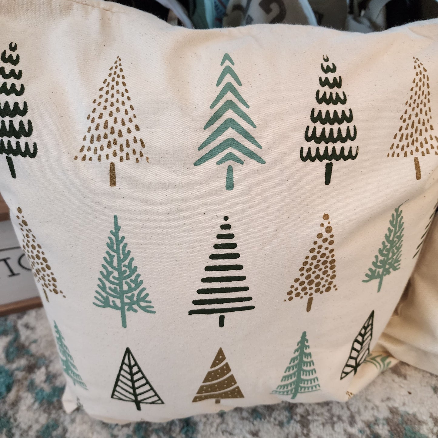 Happy Little Trees Pillow