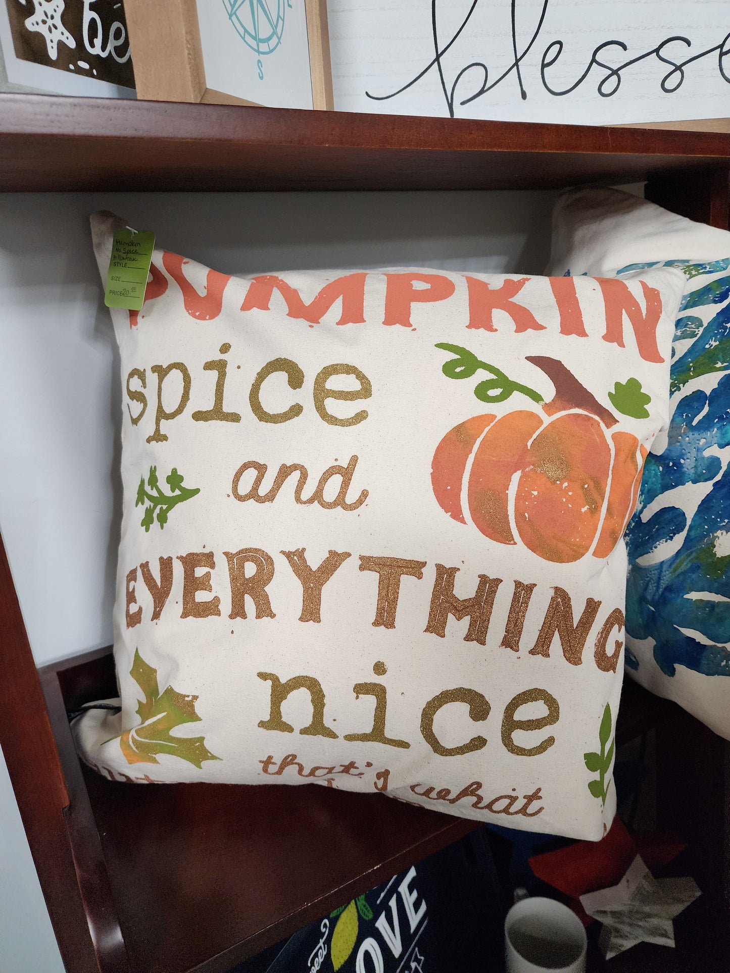 Pumpkin Spice Pillow