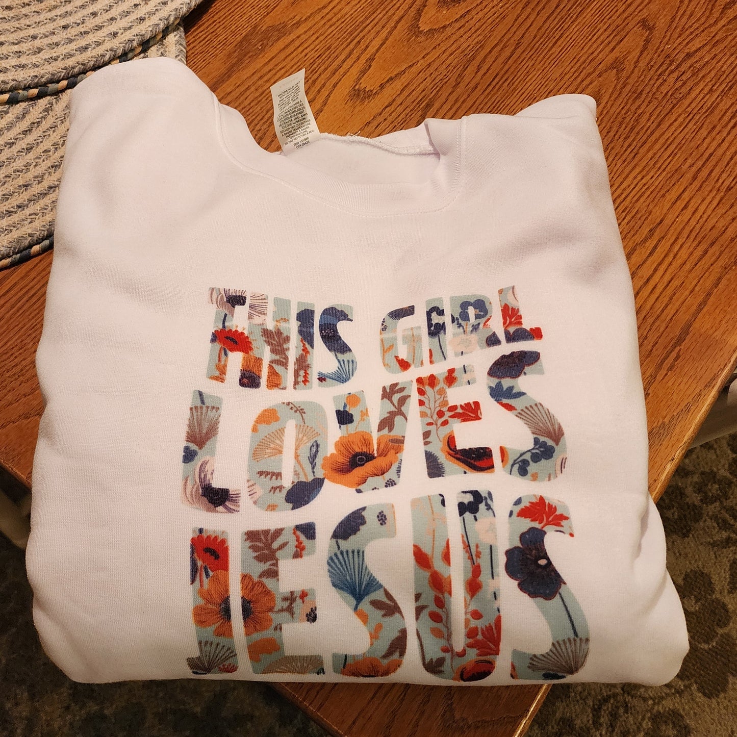 This Girl Loves Jesus Sweatshirt