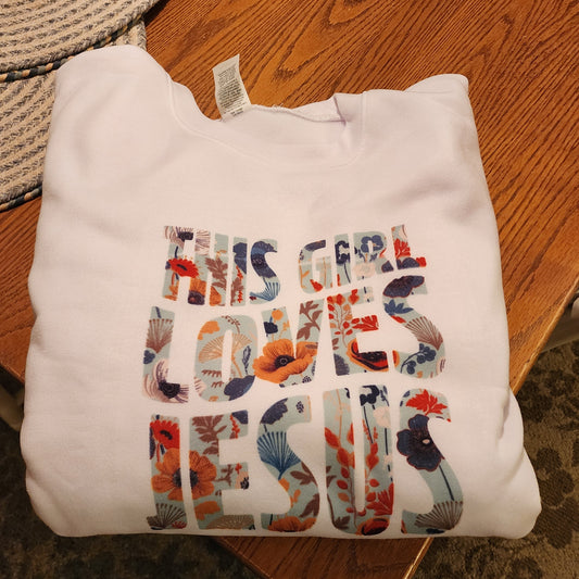 This Girl Loves Jesus Sweatshirt
