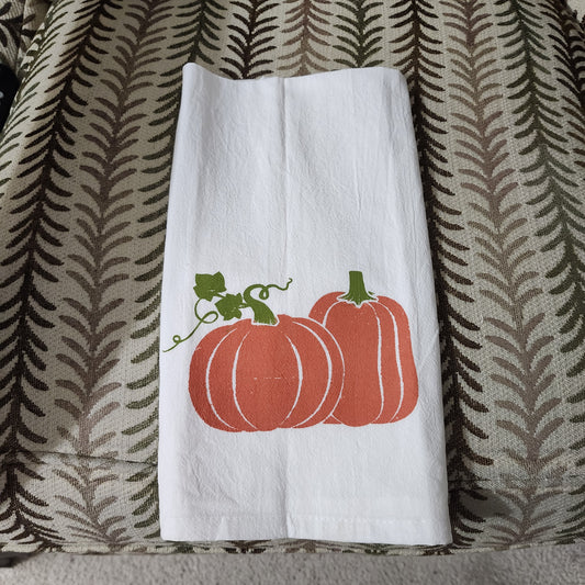 Pumpkin Tea Towel