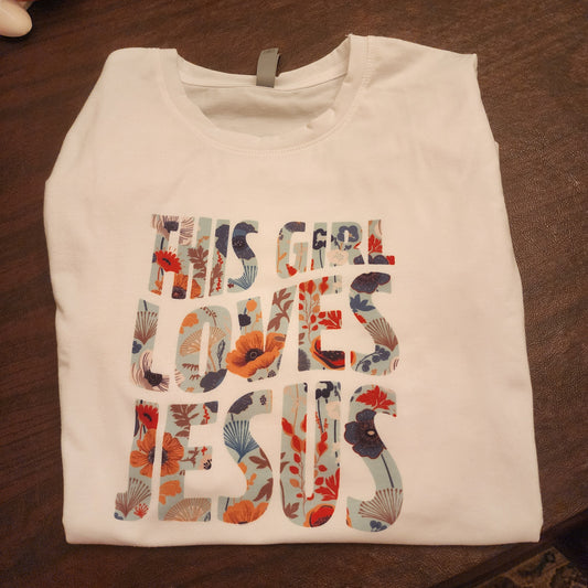 This Girl Loves Jesus T-shirt